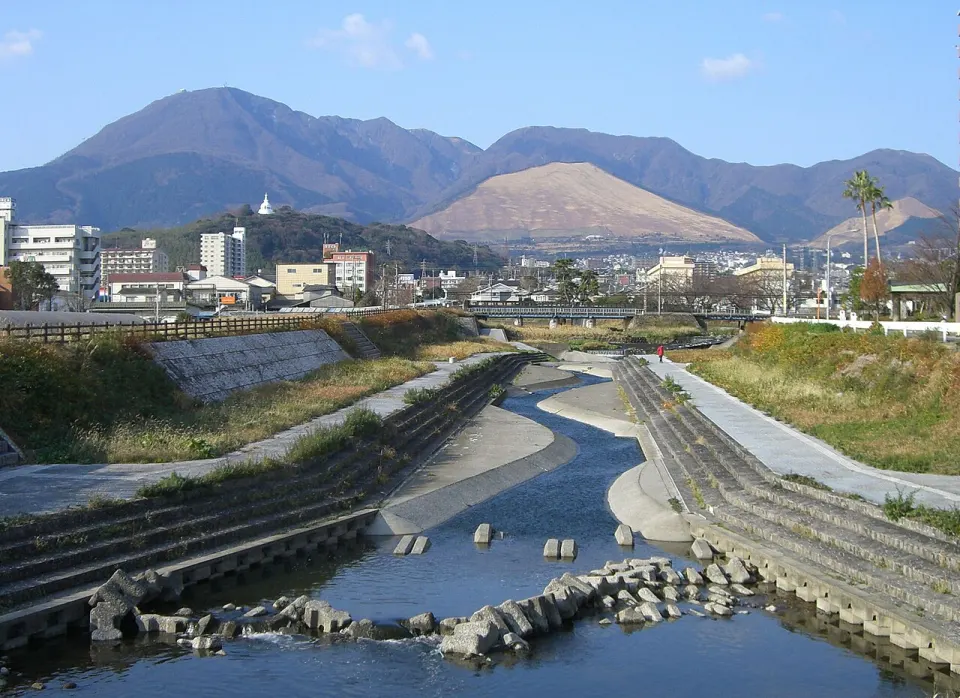 Mount Tsurumi above Beppu