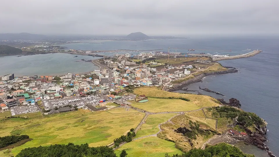 Seongsan Ilchulbong tuff cone on Jeju
