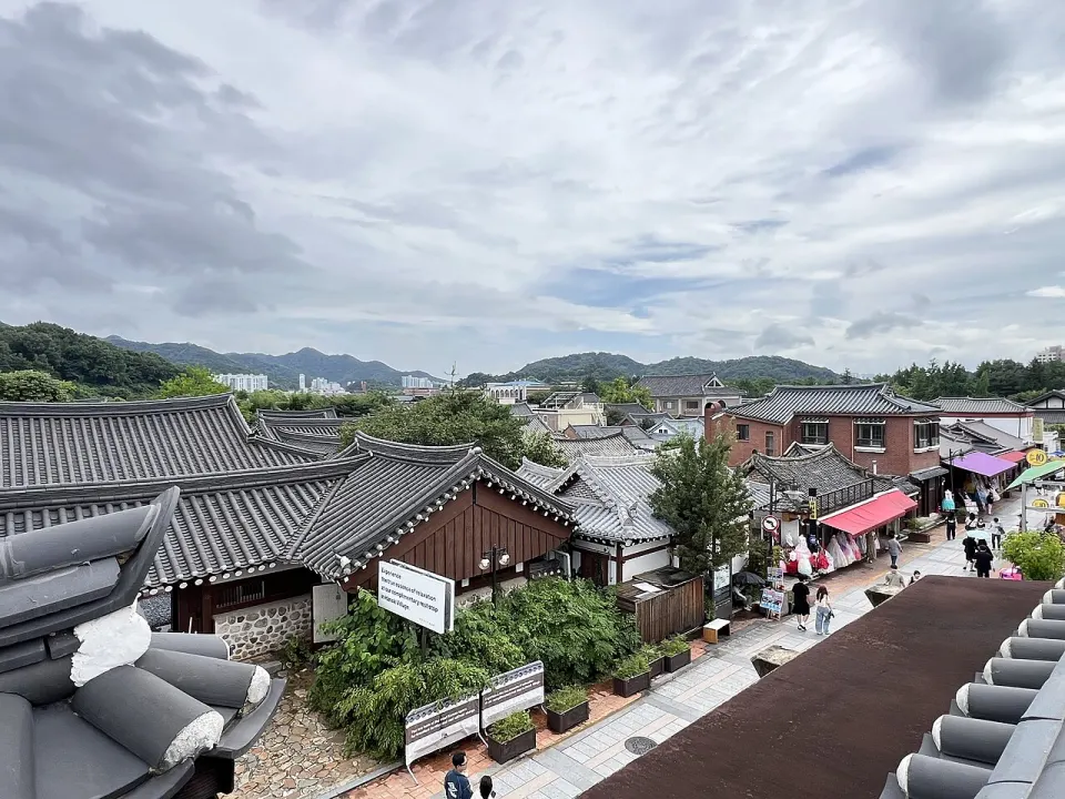 Roofs in Jeonju Hanok Village