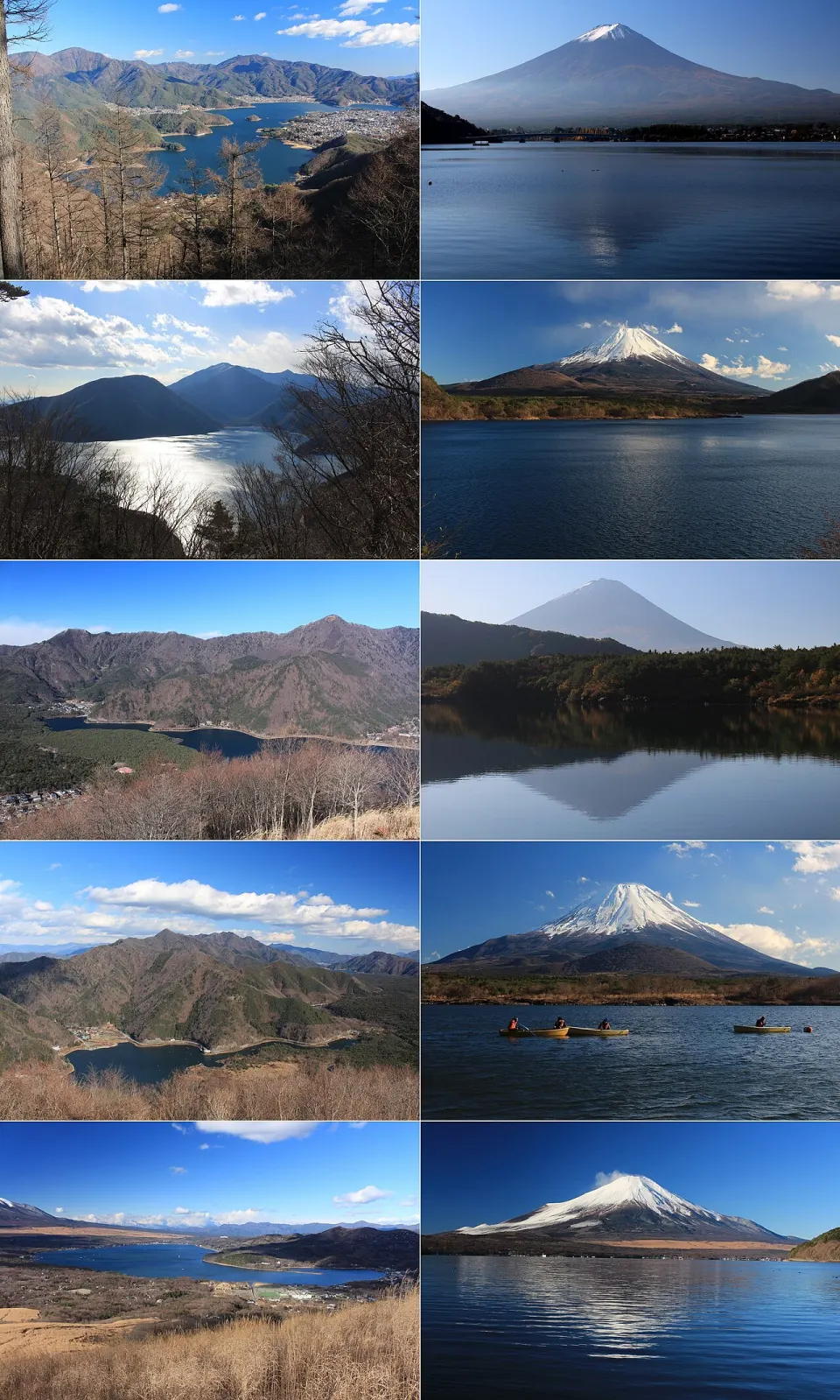 Fuji Five Lakes and Mount Fuji