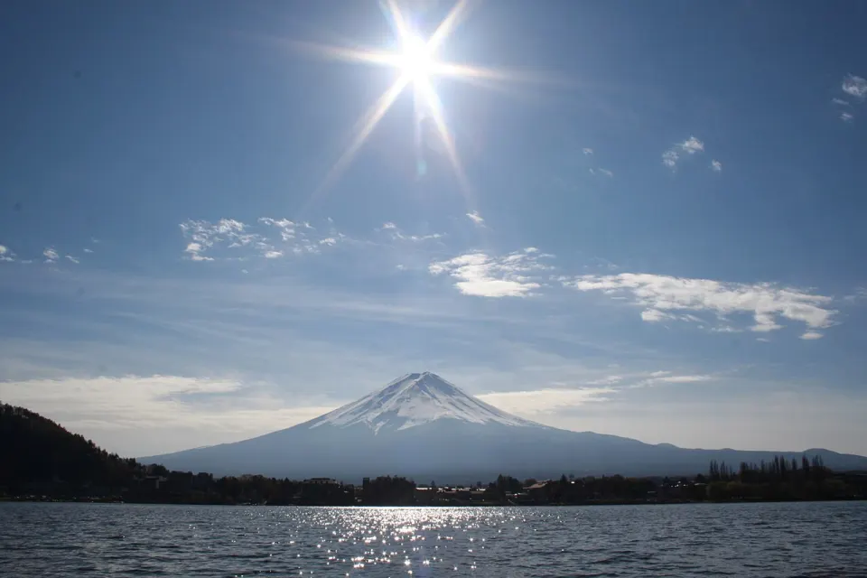 Mount Fuji from Lake Kawaguchi