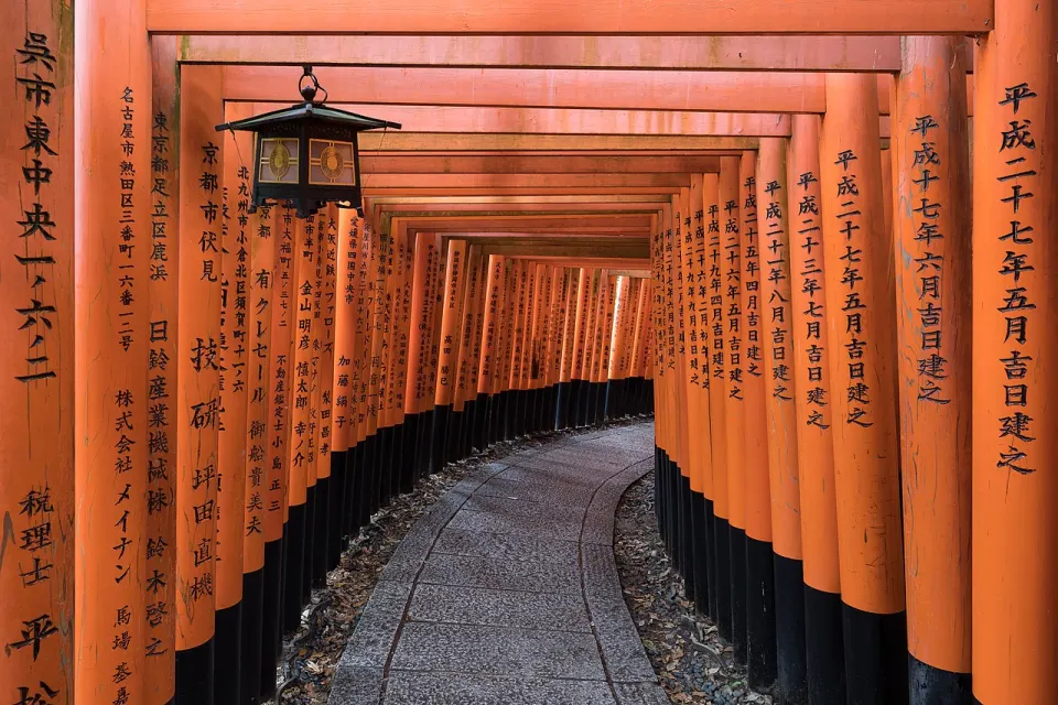 Torii path at Fushimi Inari Taisha