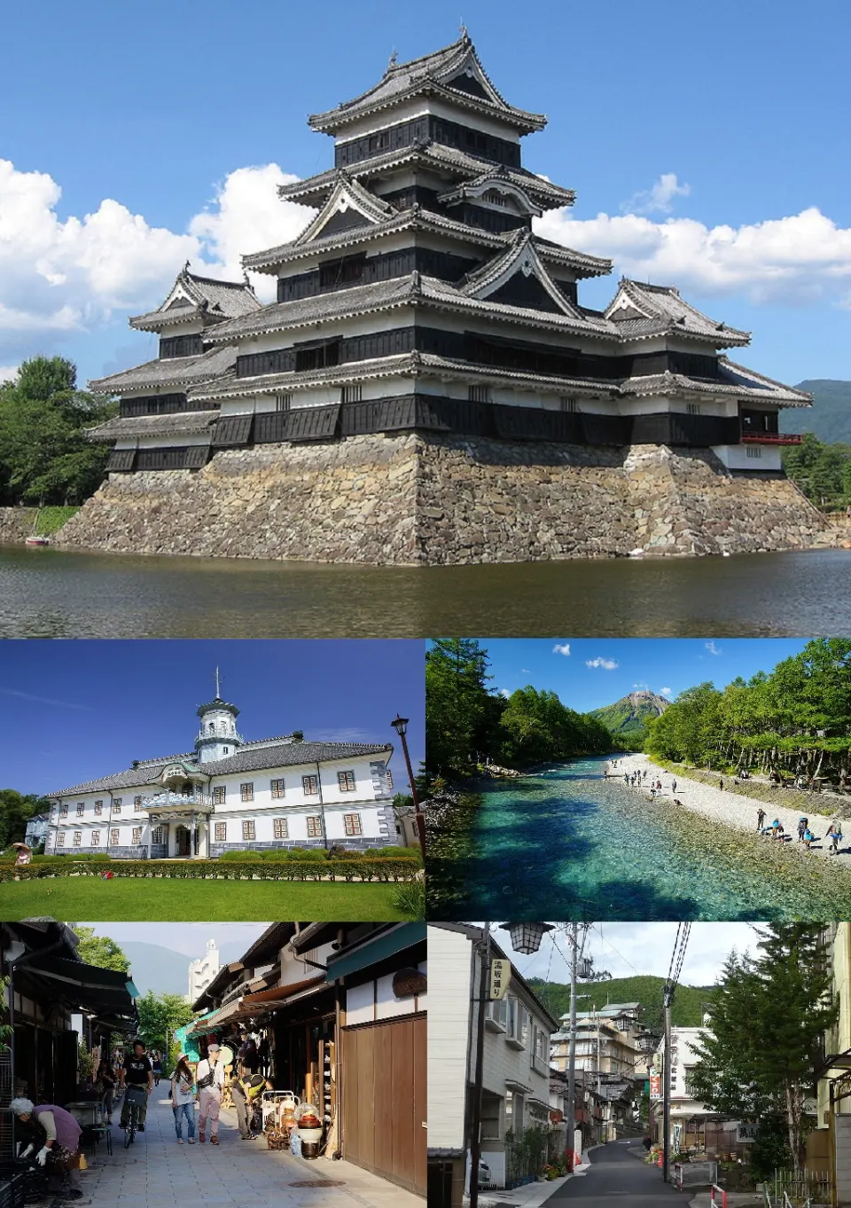 Scenes around Matsumoto