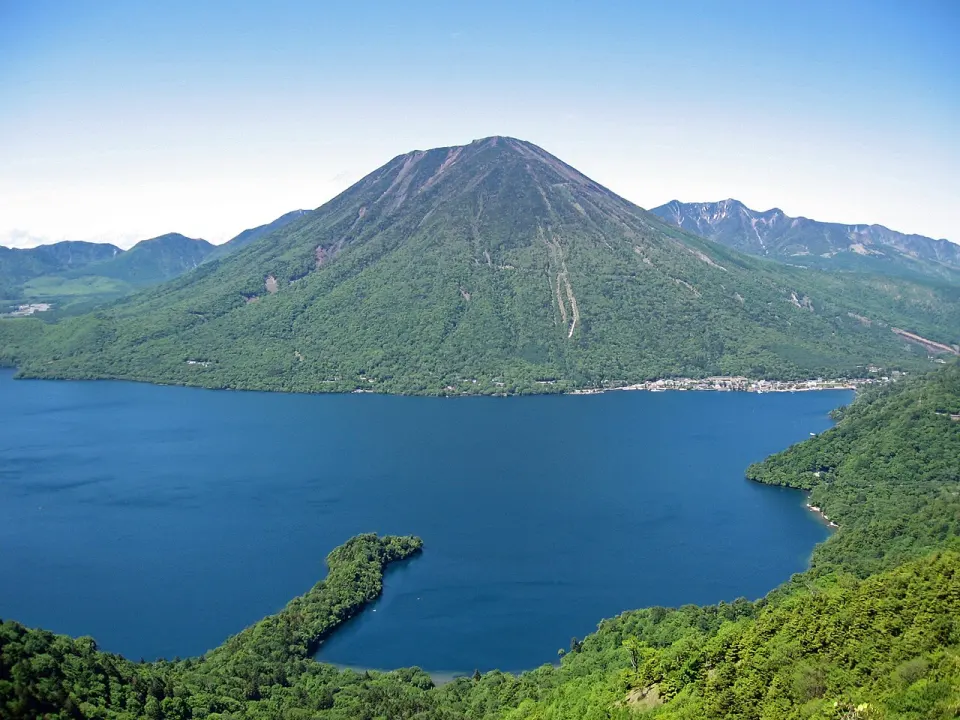 Lake Chuzenji and Mount Nantai