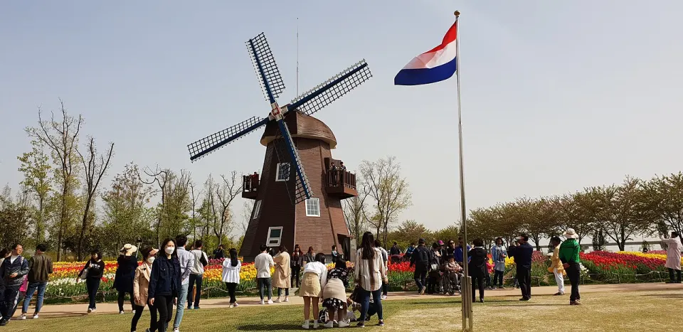 Netherlands Garden at Suncheonman National Garden